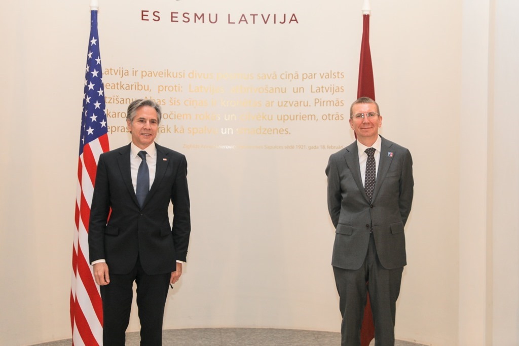 Министр иностранных дел Латвии Эдгарс Ринкевичс: Рига заинтересована в привлечении инвестиций США