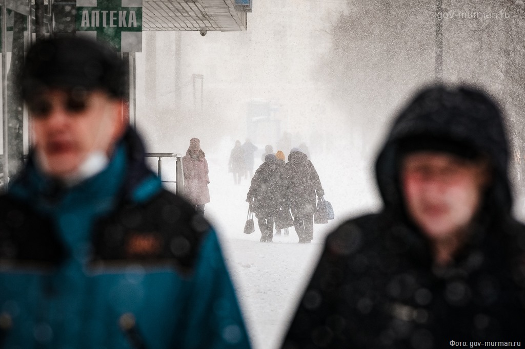Мурманскую область ожидает нестабильная погода и штормовой ветер