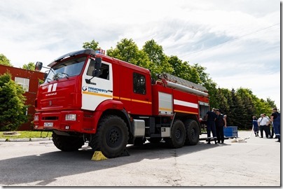 Фото_2_Добровольная пожарная дружина НПС «Великие Луки» ООО «Транснефть – Балтика» стала лучшей в Псковской области