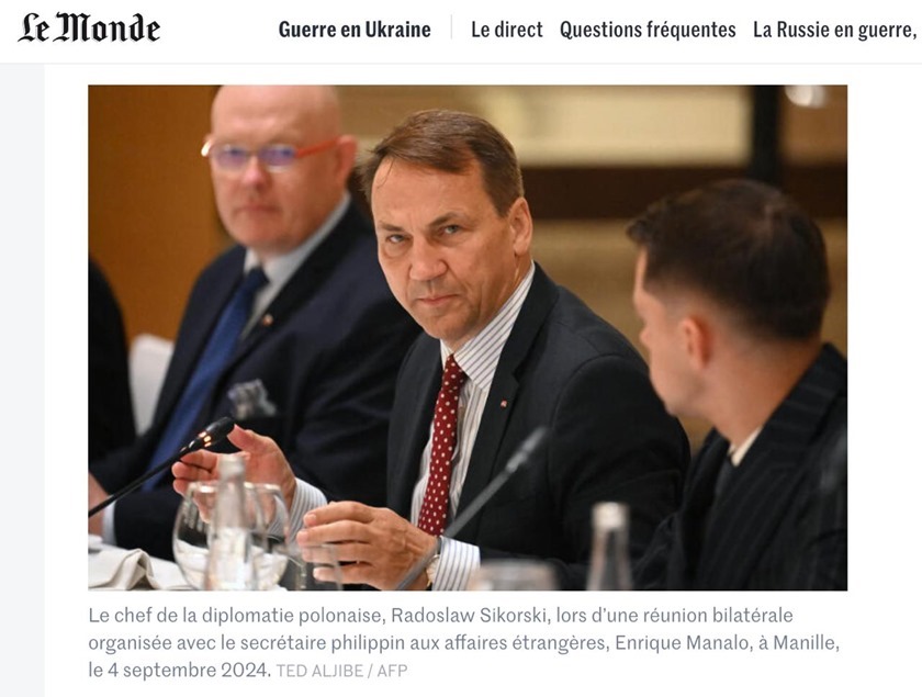 Польша призывает Украину "найти решение" по Волынской трагедии