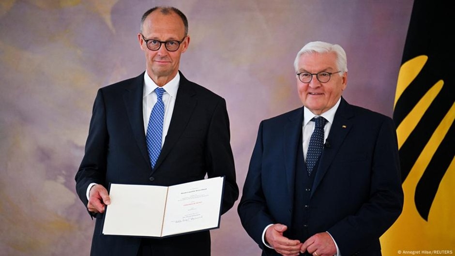 Фридрих Мерц избран канцлером Германии Фридрих Мерц избран канцлером Германии