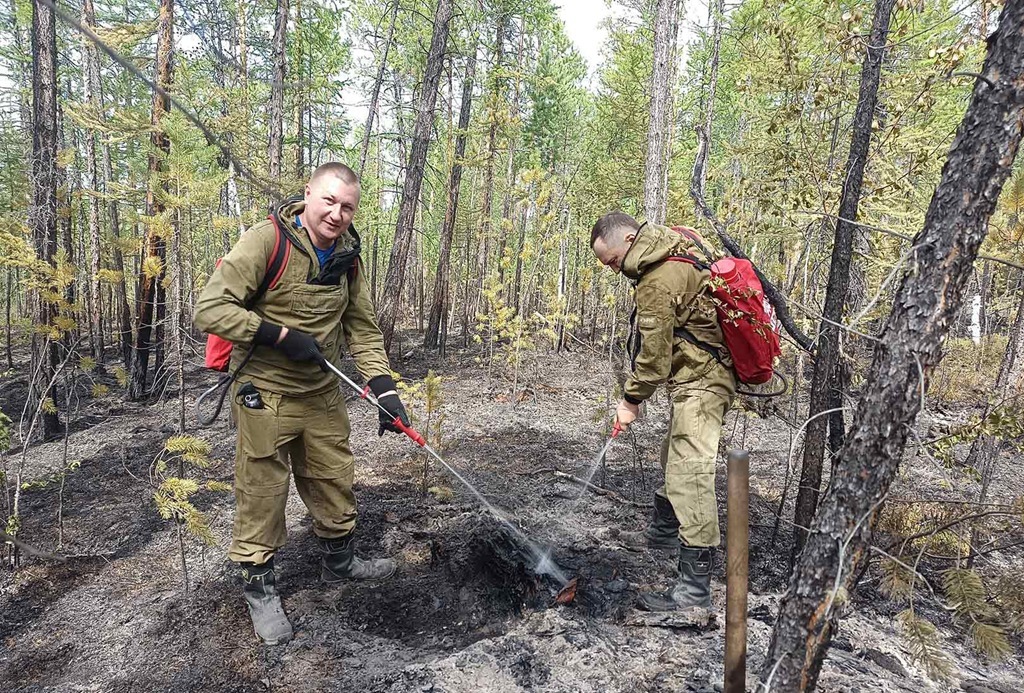 АО «РНГ» оказало помощь в тушении лесных пожаров в Якутии АО «РНГ» оказало помощь в тушении лесных пожаров в Якутии