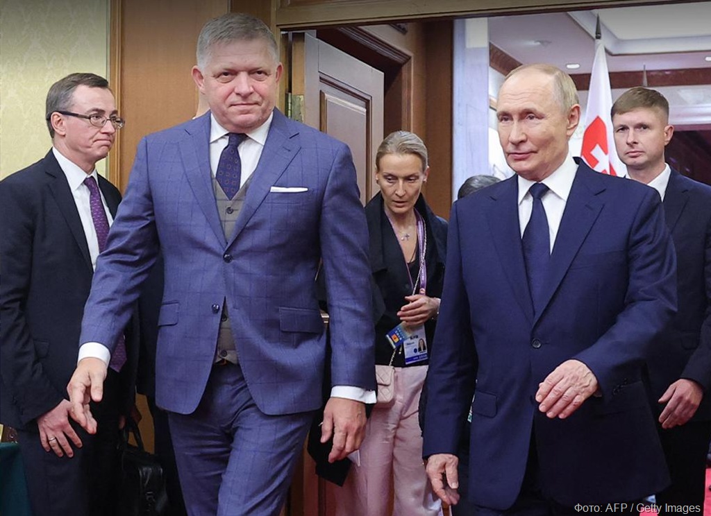 Фицо встретился с Путиным в Пекине: от «Дружбы» до шуток о здоровье Фицо встретился с Путиным в Пекине: от «Дружбы» до шуток о здоровье