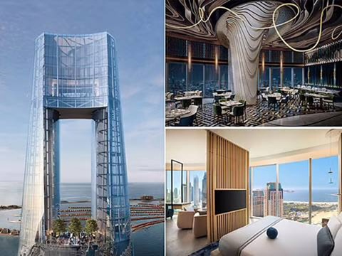 В Дубае открылся самый высокий отель в мире В Дубае открылся самый высокий отель в мире