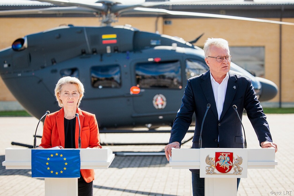 Глава Еврокомиссии заявила о новых санкциях против Беларуси из-за ситуации на границе с Литвой