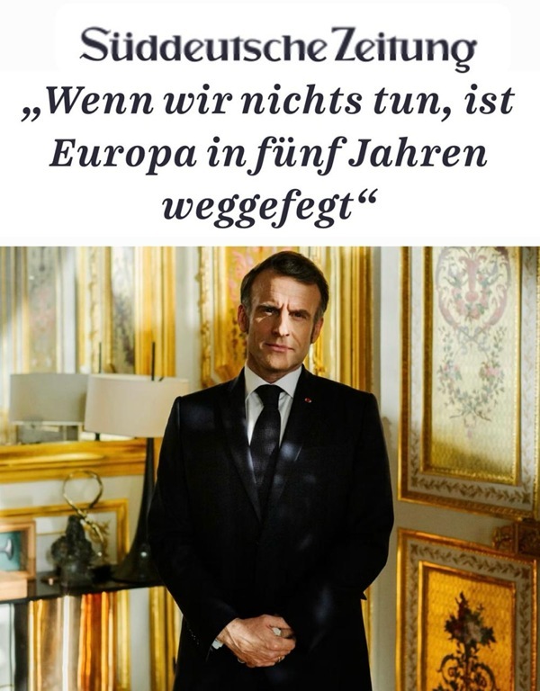 &laquo;Если мы ничего не сделаем, Европы через пять лет не станет&raquo;: Макрон призвал возобновить диалог с Россией
