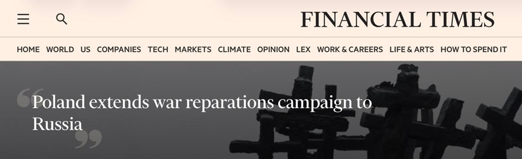 Варшава готовит иск к Москве: Польша требует репараций за &laquo;советское господство&raquo;